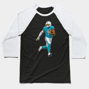 DeVante Parker #11 Runs With Ball Baseball T-Shirt